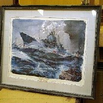 USS Long Beach C.G. (N) g., Nuclear Guided Missal Cruiser